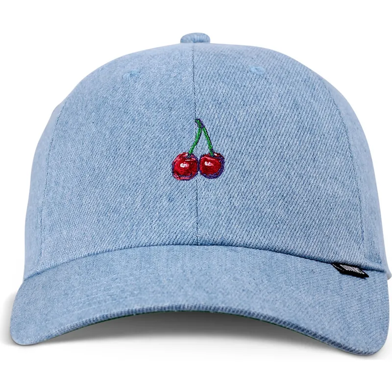 petten-gebogen-blauw-verstelbare-band-do-nothing-club-dnc-cherry-van-djinns