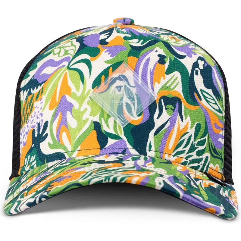 petten-gebogen-multicolor-snapback-van-djinns