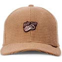 gorra-curva-marron-snapback-truefit-hat-nut-waffle-de-djinns