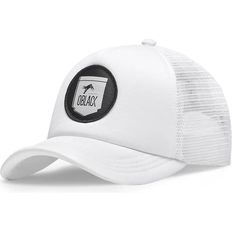 hvid-trucker-kasket-classic-fra-oblack