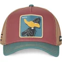 cappellino-trucker-multicolore-daffy-duck-daf3-ct-looney-tunes-di-capslab