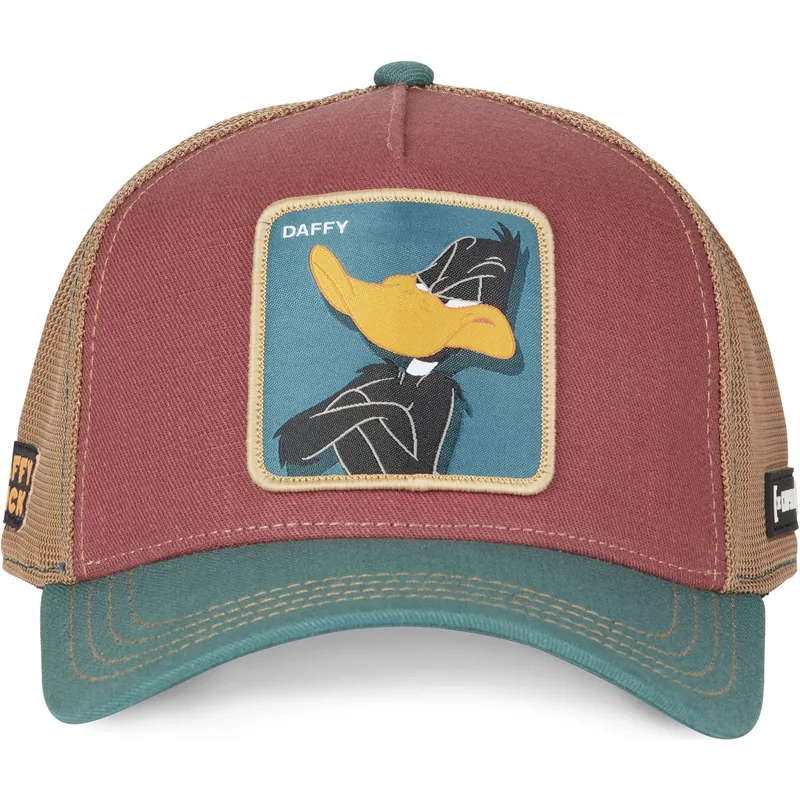 cappellino-trucker-multicolore-daffy-duck-daf3-ct-looney-tunes-di-capslab