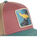 cappellino-trucker-multicolore-daffy-duck-daf3-ct-looney-tunes-di-capslab