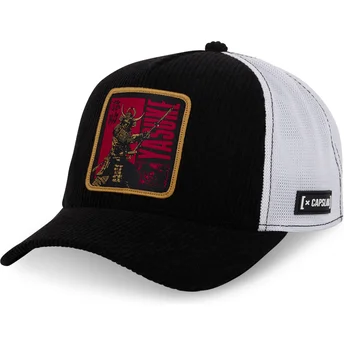 Gorra trucker negra y blanca Yasuke YAS2 Assasin's Creed de Capslab