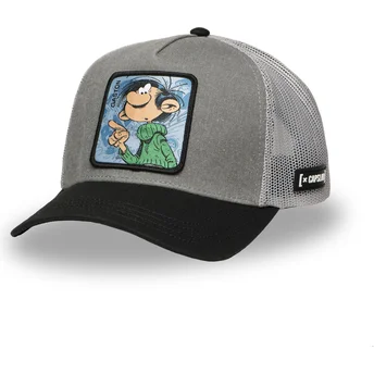 Gorra trucker gris Gaston Lagaffe GAS de Capslab