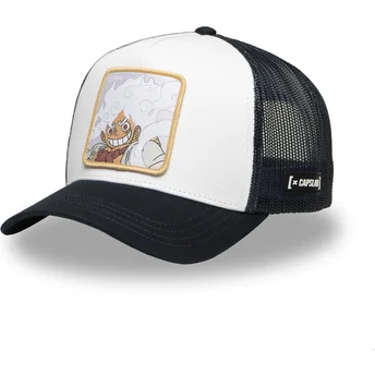 Gorra trucker blanca y negra Monkey D. Luffy OP5 GEA One Piece de Capslab