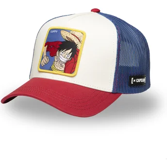 Flerfarvet trucker-kasket Monkey D. Luffy OP5 LUF One Piece fra Capslab
