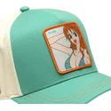 capslab-nami-op5-nam-one-piece-bla-og-hvid-buet-snapback-kasket
