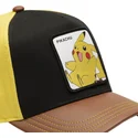 petten-gebogen-multicolor-snapback-pikachu-pokemon-van-capslab
