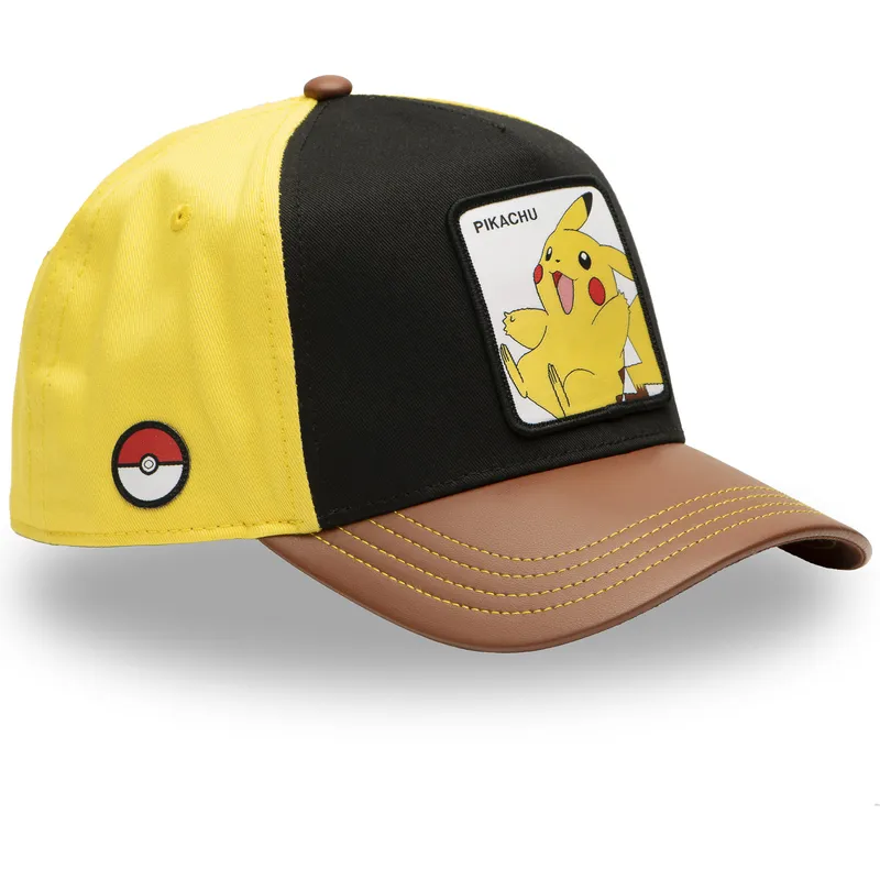 petten-gebogen-multicolor-snapback-pikachu-pokemon-van-capslab petten-gebogen-multicolor-snapback-pikachu-pokemon-van-capslab