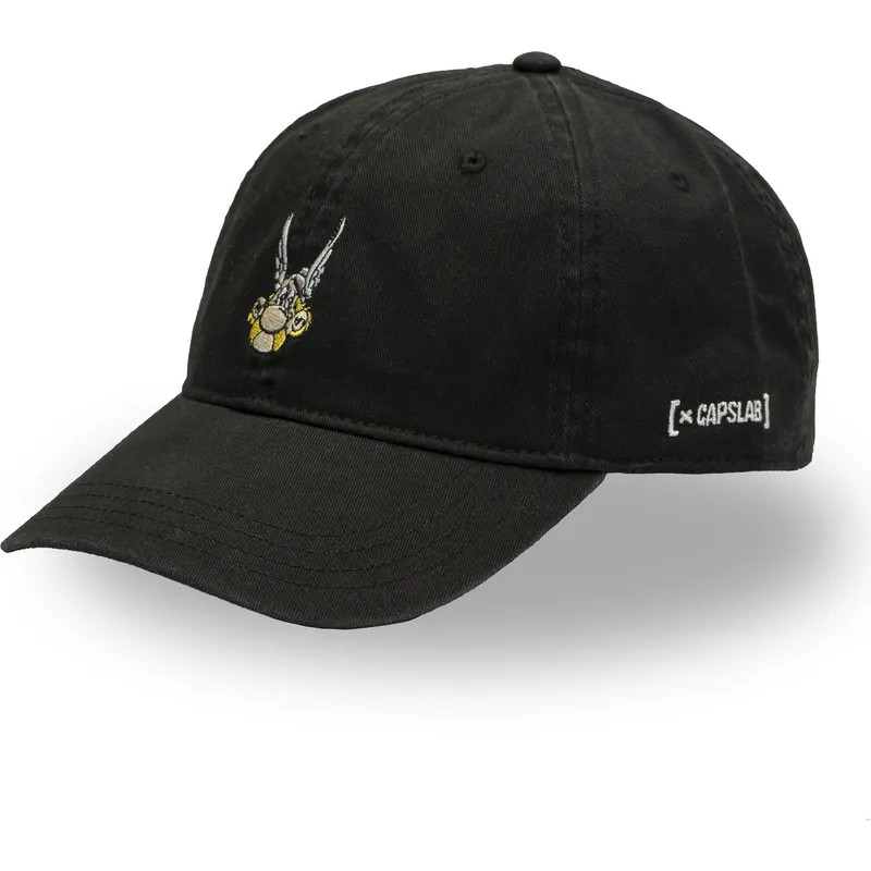 petten-gebogen-zwart-verstelbare-band-asterix-asterix-de-gallier-van-capslab