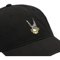 cappellino-curvo-nero-regolabile-ast1-ast-asterix-il-gallo-di-capslab
