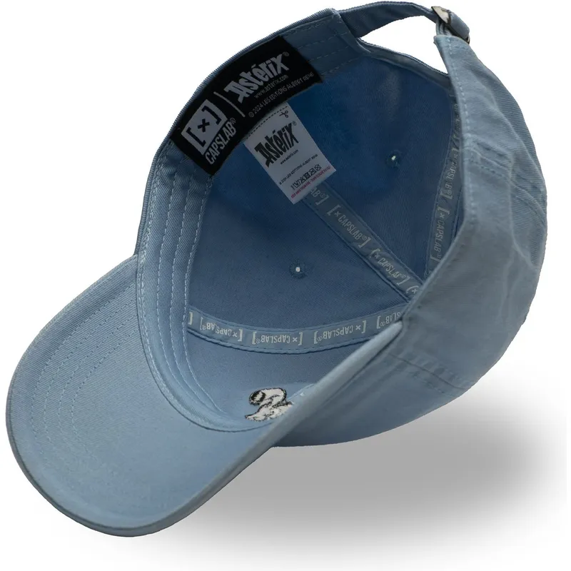 cappellino-curvo-blu-regolabile-idefix-ast1-ide-asterix-il-gallo-di-capslab