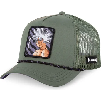 Petten gebogen groen snapback Son Goku Dragon Ball van Capslab