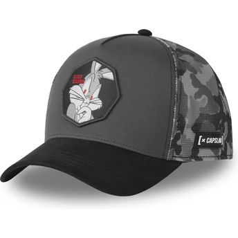 Gorra trucker gris Bugs Bunny LOO11 BUG Looney Tunes de Capslab