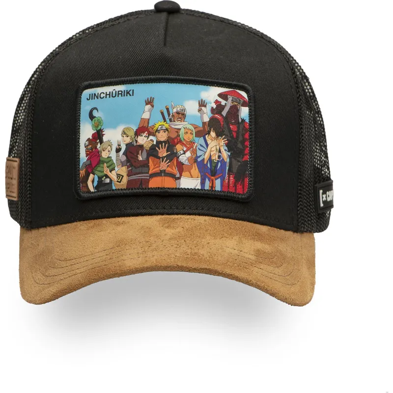 trucker-kasket-sort-og-brun-jinchuriki-jin-naruto-fra-capslab