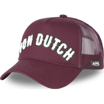 Czapka trucker bordowa BUCKL B marki Von Dutch