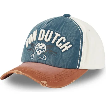 Petten gebogen multicolor snapback van Von Dutch
