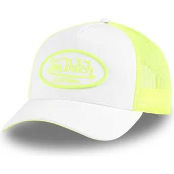 Cap gebogen yellow snapback van Von Dutch