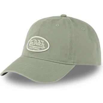 Cappellino curvo verde chiaro regolabile LOG01 CD di Von Dutch