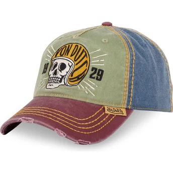 Von Dutch RETRO03 justerbar flerfarvet buet kasket