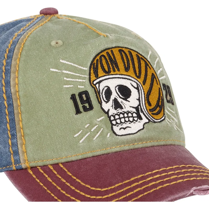 petten-gebogen-meerkleurig-verstelbaar-retro03-van-von-dutch