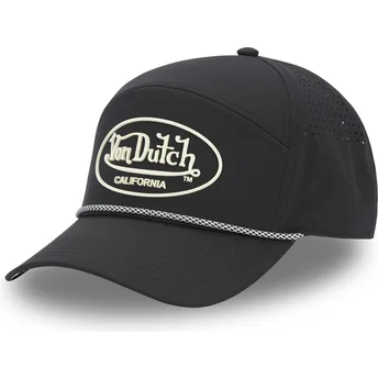 Verstellbare schwarze Kappe CORD04 von Von Dutch
