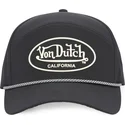 berretto-curvo-nero-regolabile-cord04-di-von-dutch