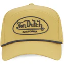 gorra-curva-amarilla-ajustable-cord05-de-von-dutch