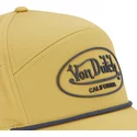 gelbe-verstellbare-curved-cap-cord05-von-von-dutch