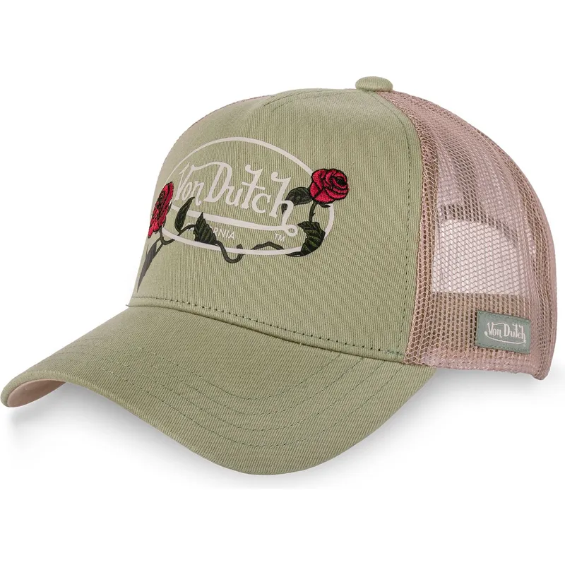 petten-gebogen-groen-snapback-lorg-van-von-dutch