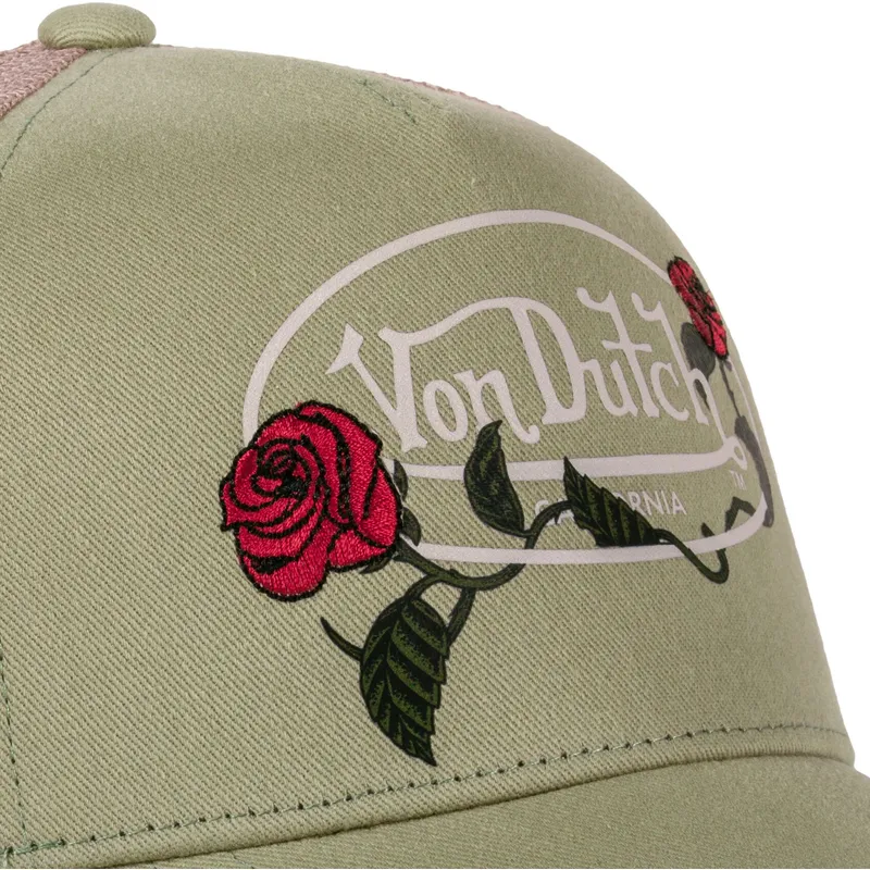 petten-gebogen-groen-snapback-lorg-van-von-dutch