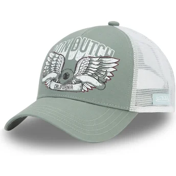 Gorra trucker verde SKUF di Von Dutch