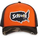petten-gebogen-oranje-snapback-camoo-van-von-dutch