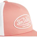 justerbar-pink-og-hvid-trucker-kasket-lof-b25-fra-von-dutch