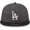 schwarze-enganliegende-flatcap-59fifty-day-retro-crown-der-los-angeles-dodgers-mlb-von-new-era