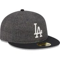 petten-plat-zwart-fitted-59fifty-day-retro-crown-van-los-angeles-dodgers-mlb-van-new-era