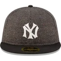 new-era-new-york-yankees-mlb-59fifty-day-retro-crown-justerbar-svart-platt-keps