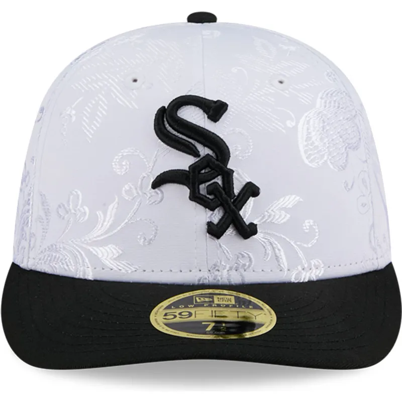 petten-plat-zwart-fitted-59fifty-day-low-profile-van-chicago-white-sox-mlb-van-new-era petten-plat-zwart-fitted-59fifty-day-low-profile-van-chicago-white-sox-mlb-van-new-era