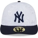 petten-plat-marineblauw-fitted-59fifty-day-low-profile-van-new-york-yankees-mlb-van-new-era
