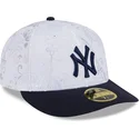 petten-plat-marineblauw-fitted-59fifty-day-low-profile-van-new-york-yankees-mlb-van-new-era