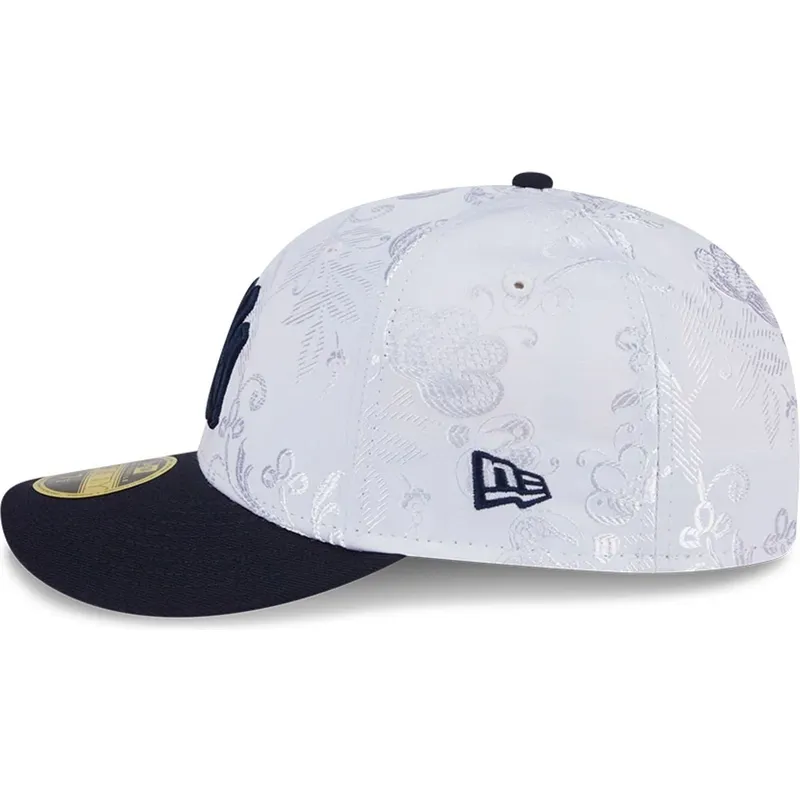 petten-plat-marineblauw-fitted-59fifty-day-low-profile-van-new-york-yankees-mlb-van-new-era