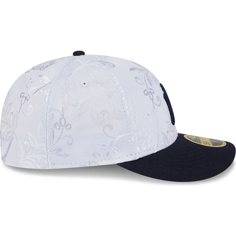 petten-plat-marineblauw-fitted-59fifty-day-low-profile-van-new-york-yankees-mlb-van-new-era