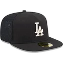 petten-plat-zwart-aangepast-59fifty-day-a-frame-van-los-angeles-dodgers-mlb-van-new-era