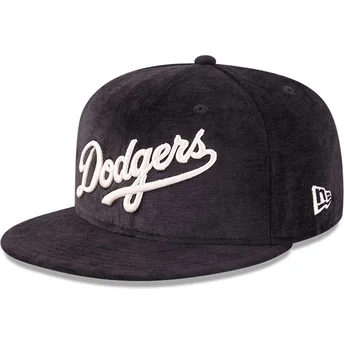 Gorra plana negra ajustada 59FIFTY Day de Los Angeles Dodgers MLB de New Era