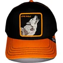 goorin-bros-solo-wolf-fab-farm-sort-og-orange-trucker-kasket-med-ulv