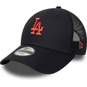 petten-gebogen-marineblauw-verstelbaar-voor-kinderen-9forty-homefield-van-los-angeles-dodgers-mlb-van-new-era
