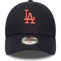 petten-gebogen-marineblauw-verstelbaar-voor-kinderen-9forty-homefield-van-los-angeles-dodgers-mlb-van-new-era