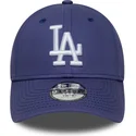 gorra-curva-violeta-ajustable-para-nino-9forty-league-essential-de-los-angeles-dodgers-mlb-de-new-era