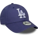 9forty-league-essential-los-angeles-dodgers-mlb-new-era-justerbar-lila-bojd-keps-for-barn